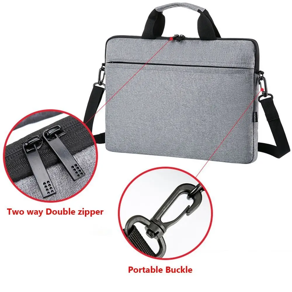 Funda Universal a prueba de golpes para ordenador portátil, bolso ultrafino para portátil de negocios, funda para portátil de gran capacidad a la moda - imagen 2