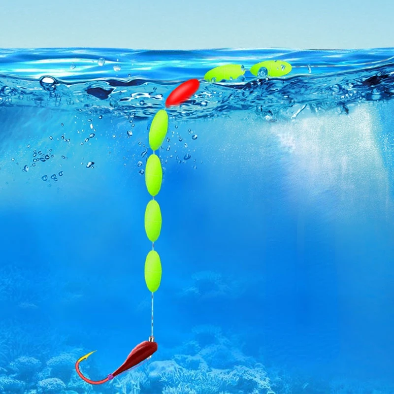 Seven Star-hilo de pescar Invisible, 5 piezas, ganchos flotantes de fuerte tensión, duradero, Multifilamento - imagen 5