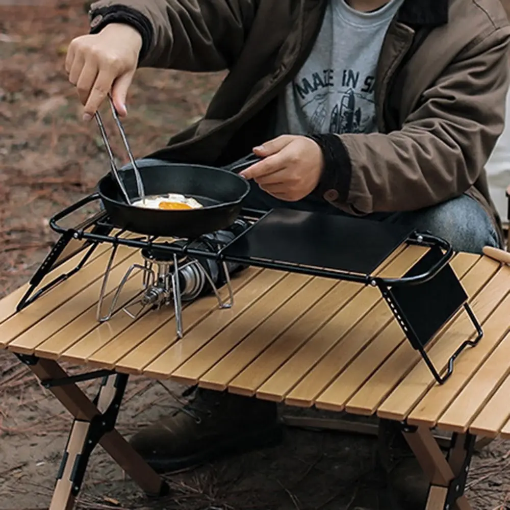 Mesa plegable retráctil de altura ajustable, mesa de malla portátil para acampar al aire libre, mesa de Picnic plegable portátil extraíble para exteriores - imagen 2