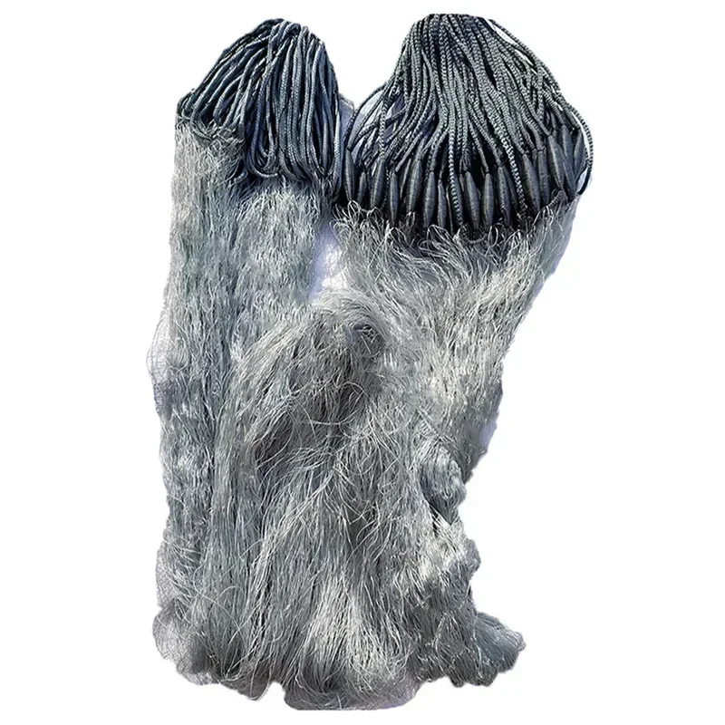 Lawaia-red de pesca con punta trenzada de nailon, red de tres capas, estilo finlandés, pez pegajoso, novedad de 2023 - imagen 3