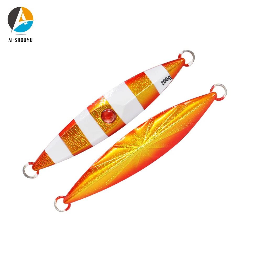 Cuchara slow jigging AI-SHOUYU Matel – Señuelo de plomo para lubina - imagen 5