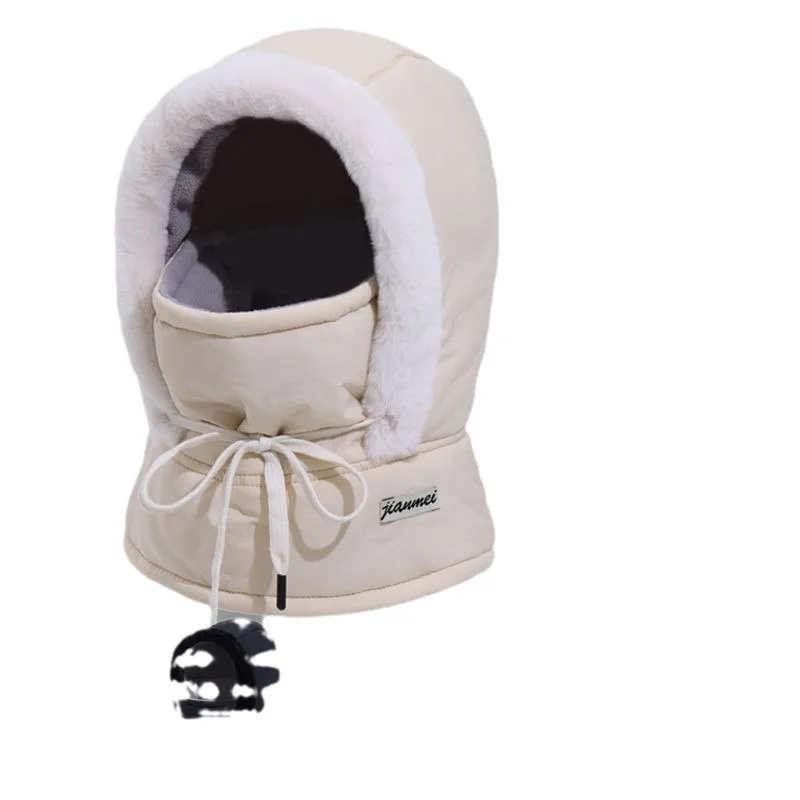 Pasamontañas para clima frío, visera de esquí a prueba de viento, mascarilla térmica transpirable para invierno, calentador de cuello, bufanda, casco, capucha, calentador de cuello para ciclismo - imagen 5