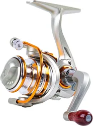 Goture Carrete Pesca Hielo Giratorio Aluminio CNC 9+1 5.2:1