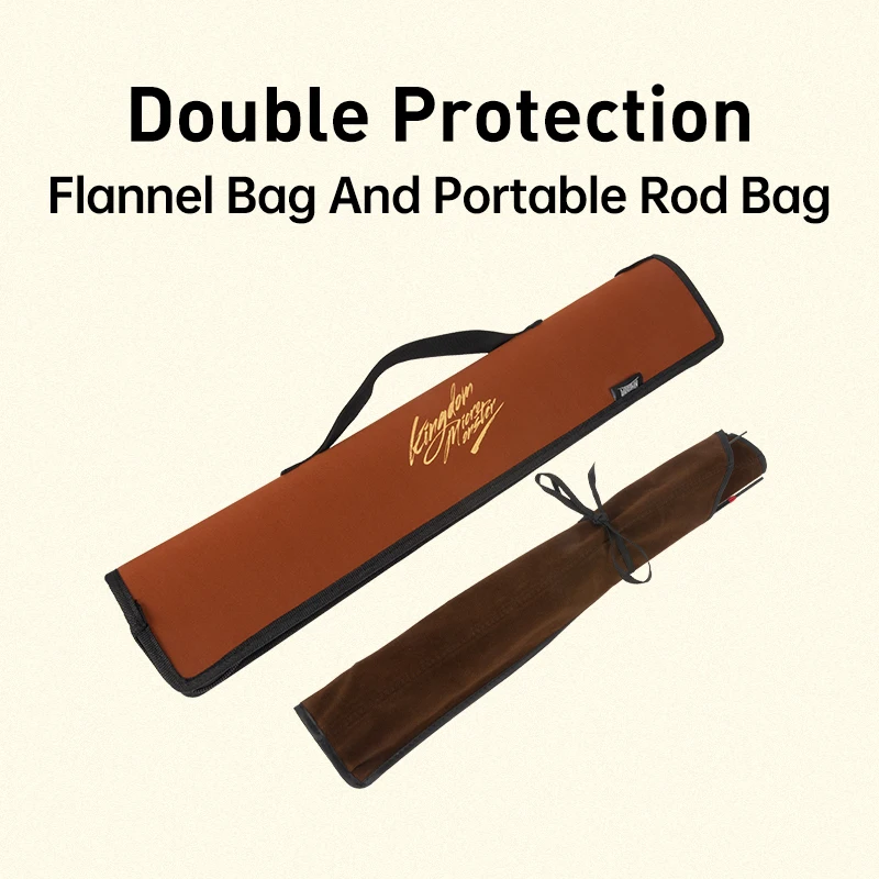 Caña de pescar Kingdom Micro Monster Air 1,55 m-1,65 m guía FUJI UL + Power MF acción trucha caña de pescar de viaje caña de pescar de corriente - imagen 5