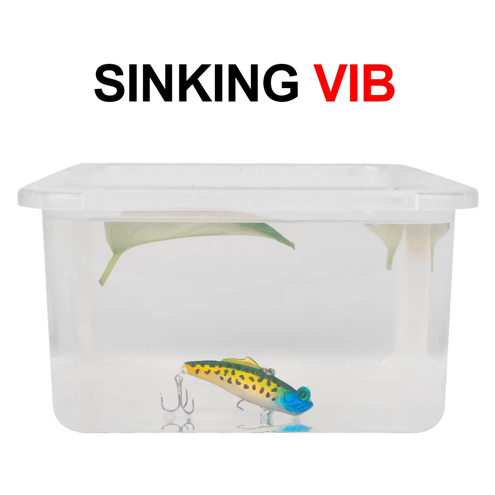 VIB-Señuelos de Pesca de 6,5 cm y 12,5g, aparejos de Pesca en hielo, Wobbler, 1 unidad - imagen 3