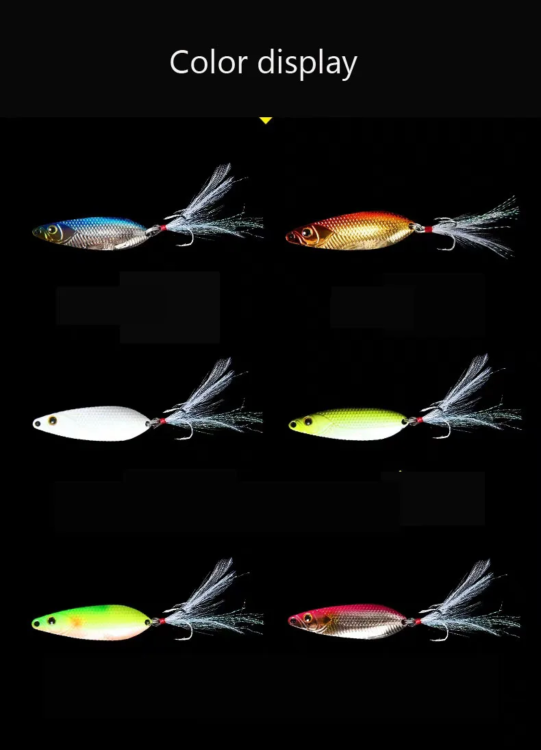 Señivos de pesca coloridos para aventuras de pesca versátiles