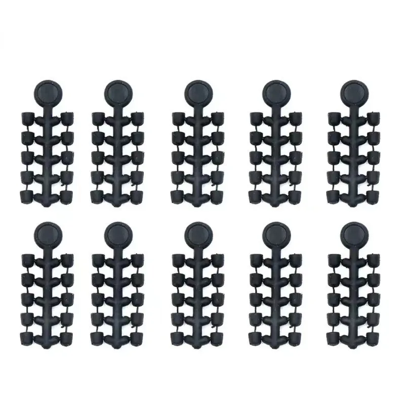 Tapones de anzuelo de pesca de carpa, aparejo de Terminal Ronnie, cuentas de tope para cebo de carpa, accesorios de pesca de fijación de tornillo Boilie emergente