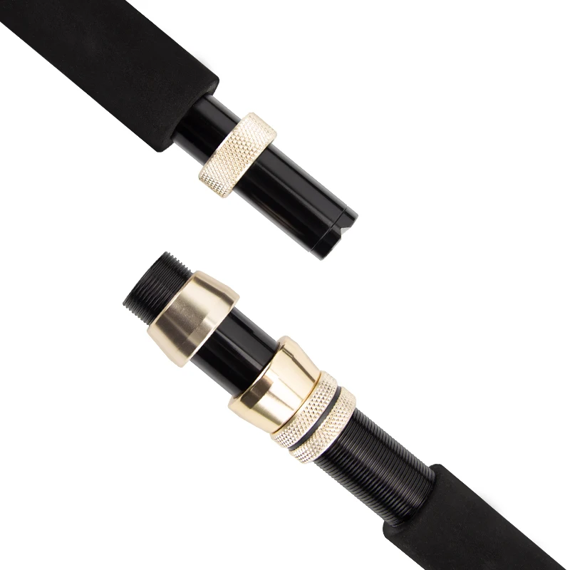 Caña de pescar FX de dos secciones, cañas para barcos, cañas de pescar de agua salada de aguas profundas de alta resistencia, barco marino y océano