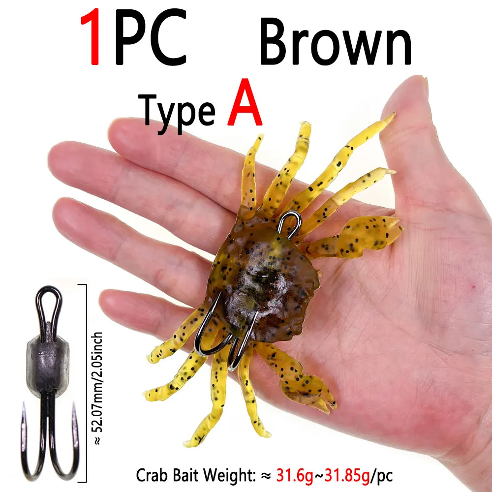 1pc Brown A