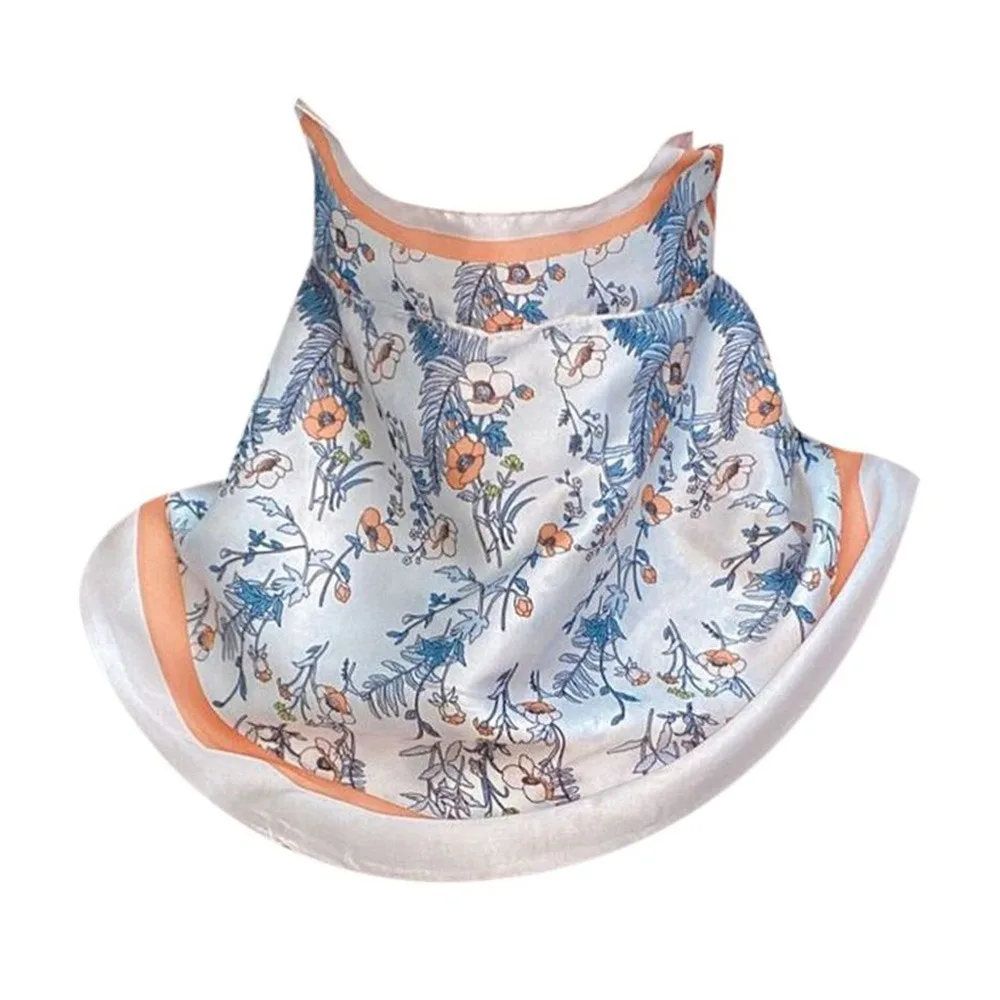 Pasamontañas de moda, cubierta para la cara, bufanda, sombrilla, máscara de protección solar Anti-UV, protección del cuello, máscara facial transpirable para exteriores - imagen 3