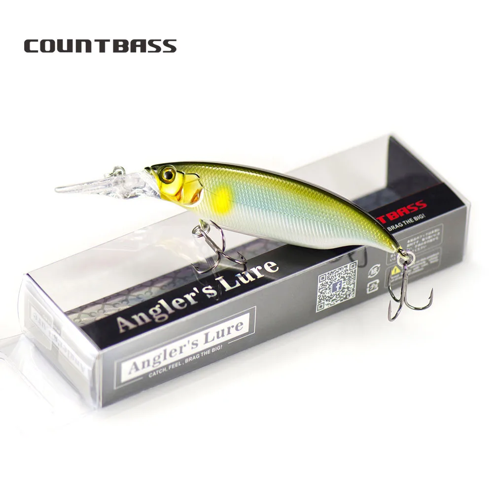 Countbass LBO Crankbait flotante 80mm – Señuelo de pesca a 2m