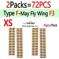 72pcs Type F3 XS