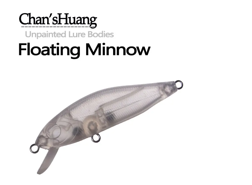 Lote de 30 señuelos minnow en blanco de Chan'sHuang