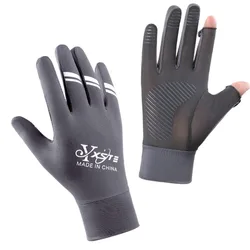 Guantes de pesca anti UV táctil – Protección solar transpirable