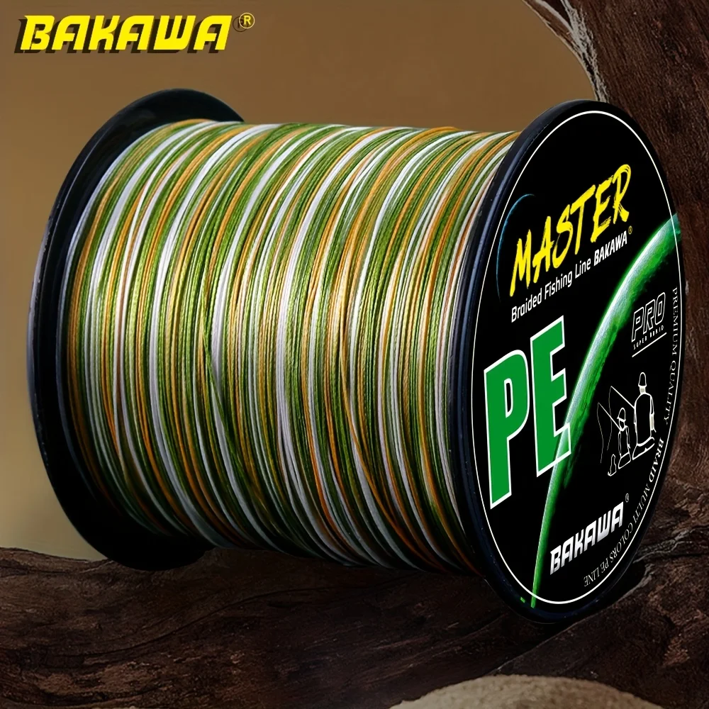 BAKAWA X8 hebras trenzadas PE 300 metros equipo de Pesca para accesorios de Pesca multifilamento productos de Pesca - imagen 2