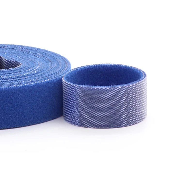 5m/rollo de bridas de cinta autoadhesiva, paquete de bucle reutilizable, accesorios DIY, organizador de correa de nailon, Clip, gestión de soporte de cables - imagen 2