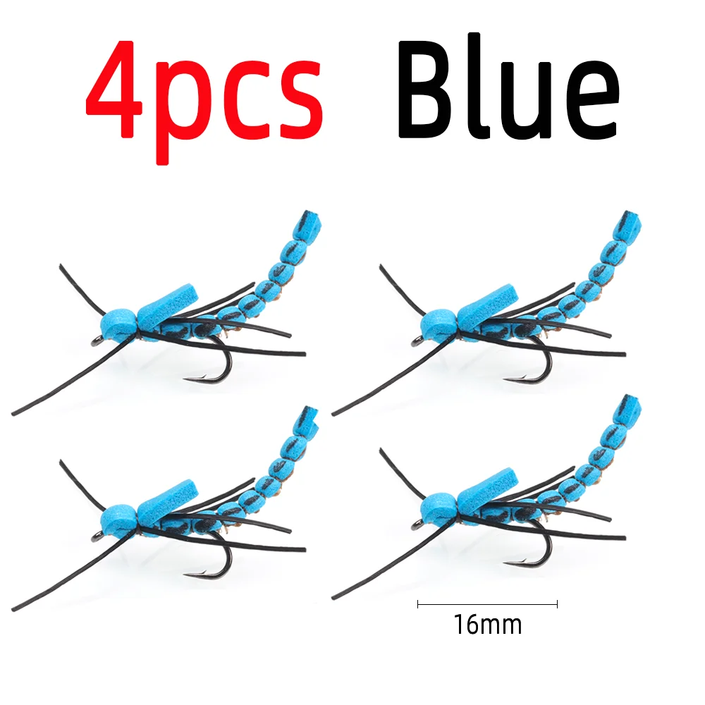 4pcs Blue