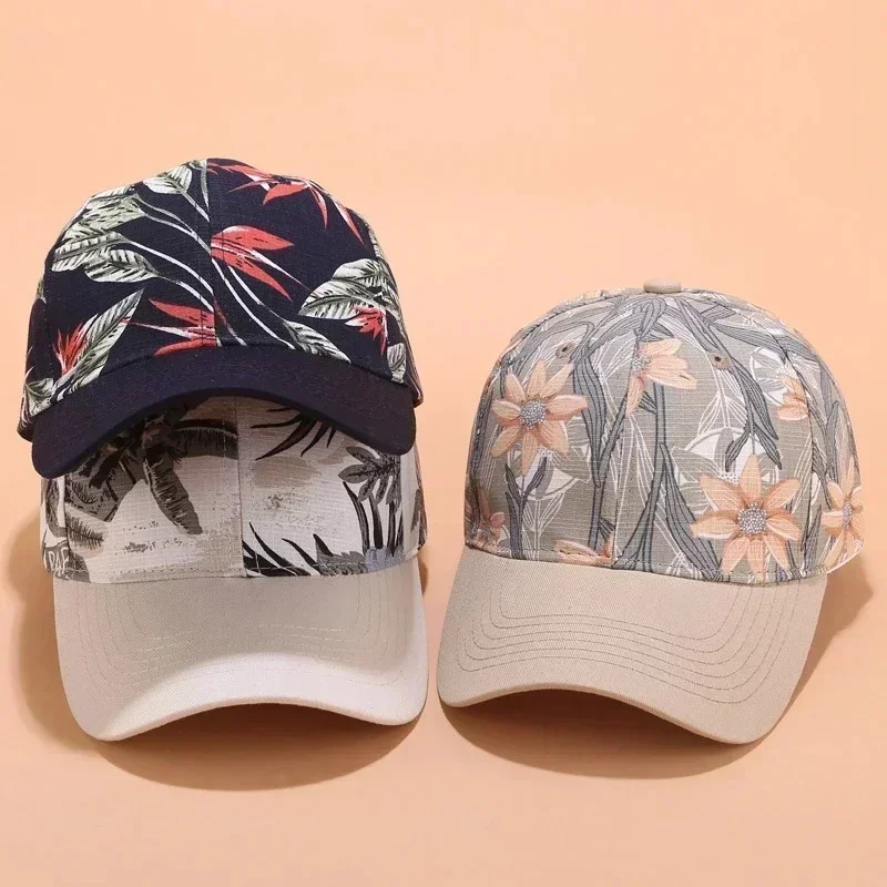 Gorras de béisbol con estampado bohemio colorido para mujer, gorras de béisbol ajustables con Velcro para adultos, accesorios, regalos creativos - imagen 5
