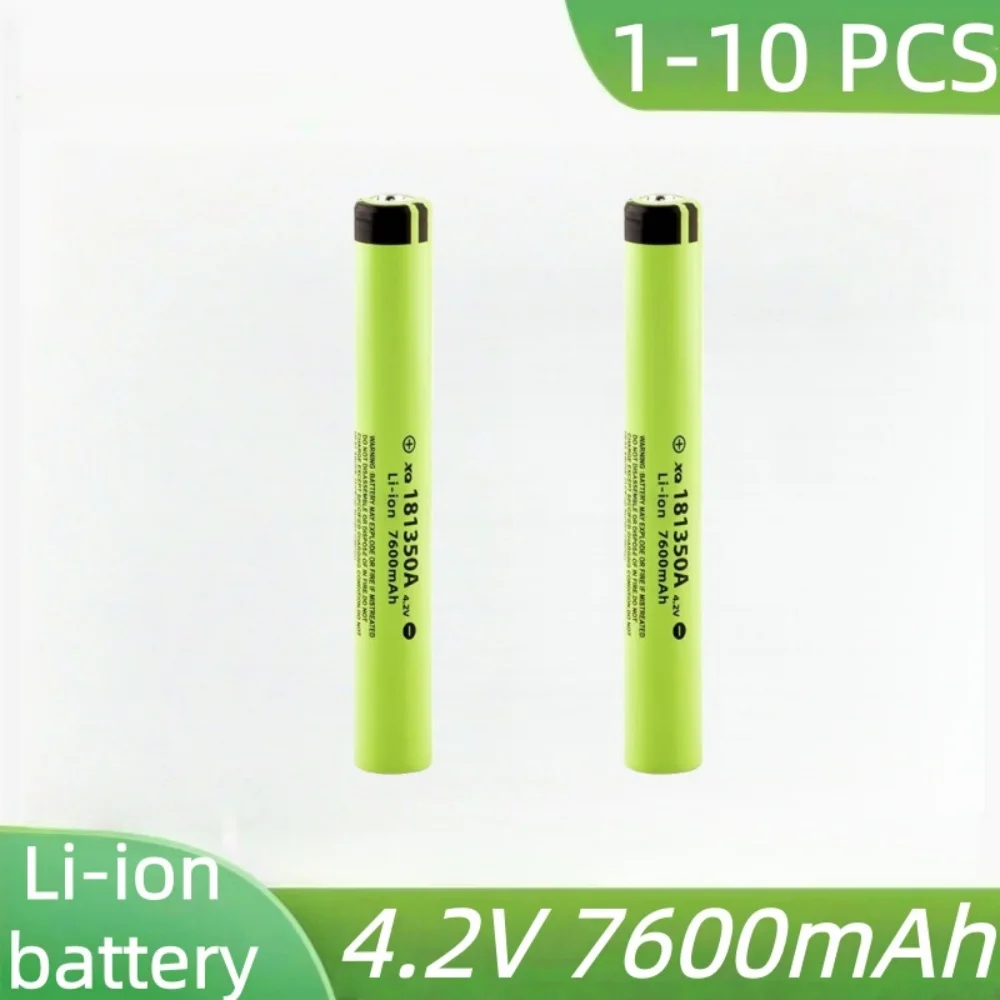 Batería litio recargable 181350 – 7600mAh para linterna de pesca - imagen 2