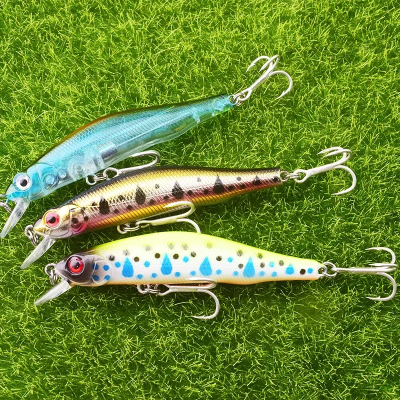Señuelo de Pesca de pececillo duro, 9cm, 8,5g, sistema magnético de fundición lejana, cebo Artificial, Wobblers de plástico, aparejos de Pesca, 1 ud. - imagen 5