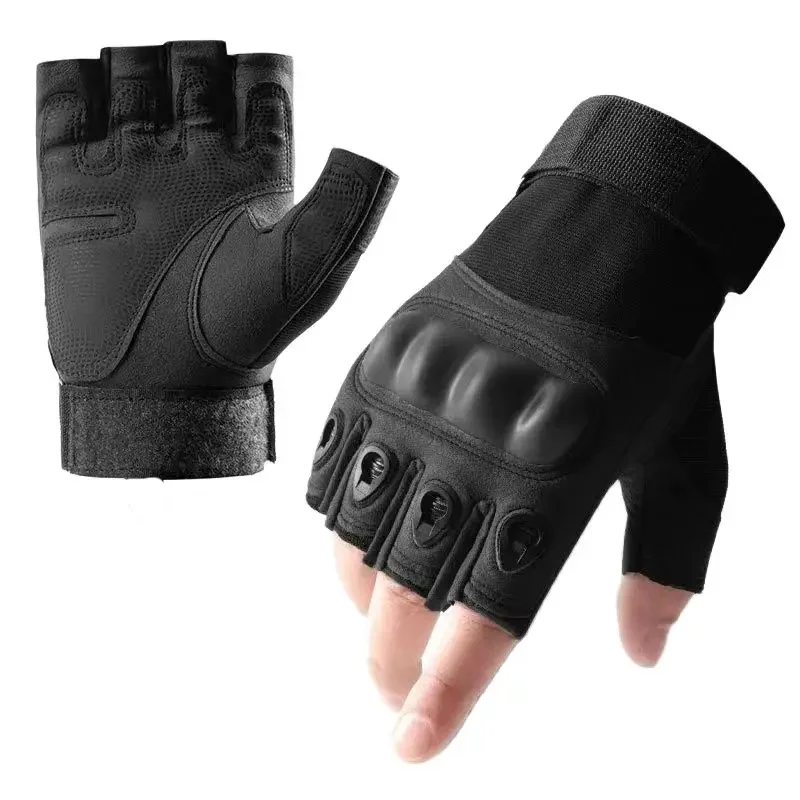 Guantes tácticos al aire libre para caza, ciclismo y escalada en roca, guantes multideportivos duraderos a prueba de golpes, motociclismo - imagen 2