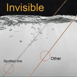 Línea de pesca Invisible biónico nailon fluorocarbono 500m oro