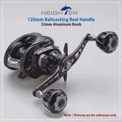 Manivela HEIGHTEN 120mm para carrete baitcasting – Perilla 32mm