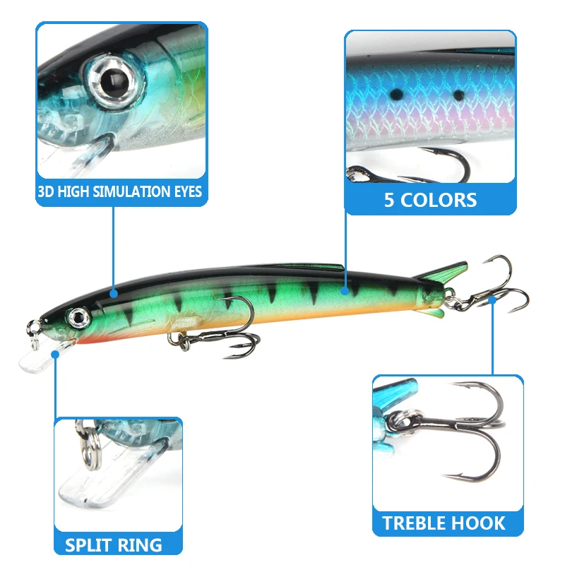 Crankbait para pesca en mar – Señuelo artificial - imagen 2