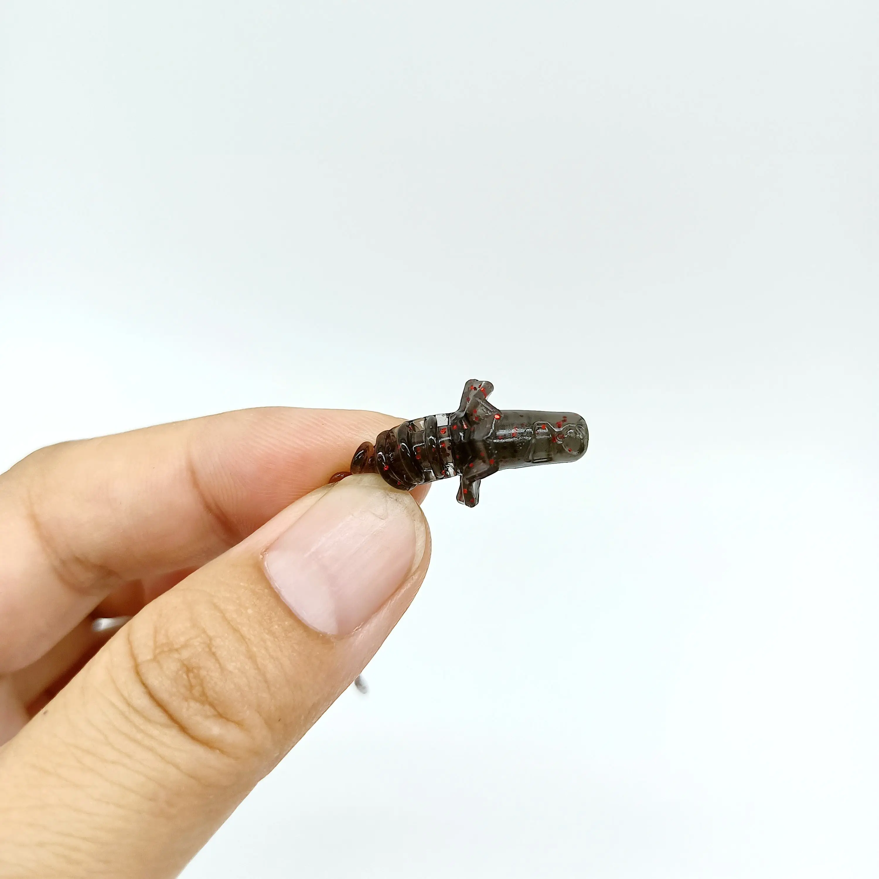 DUODUOYU, 15 Uds., nuevos cebos blandos de TPE, señuelo de pesca de 1g/55mm, cebo blando con cola de aguja flotante, cebos biónicos artificiales, aparejos de pesca - imagen 5