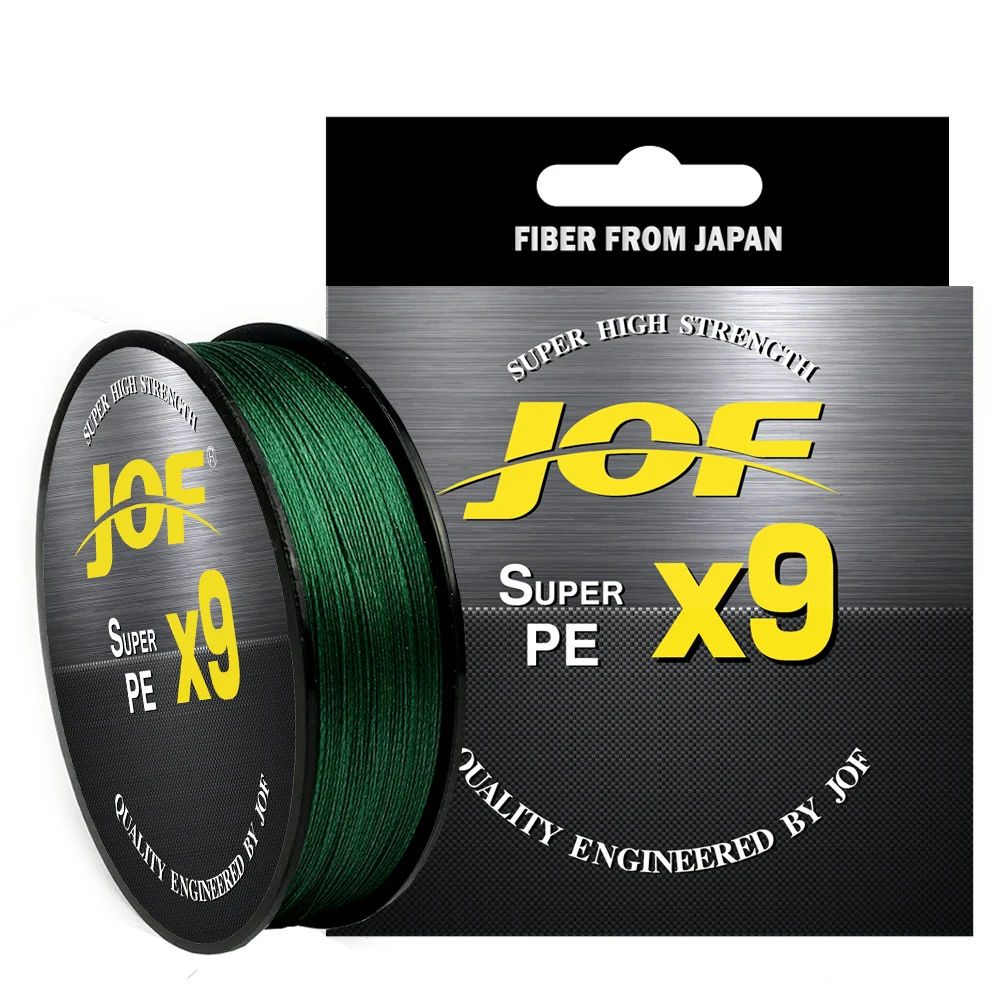 Multifilamento Multicolor X9 hebras PE trenzado hilo de pescar 20LB-80LB 100M 300M cable de tejido de agua salada extremadamente fuerte 0,8 # -8.0 # - imagen 3