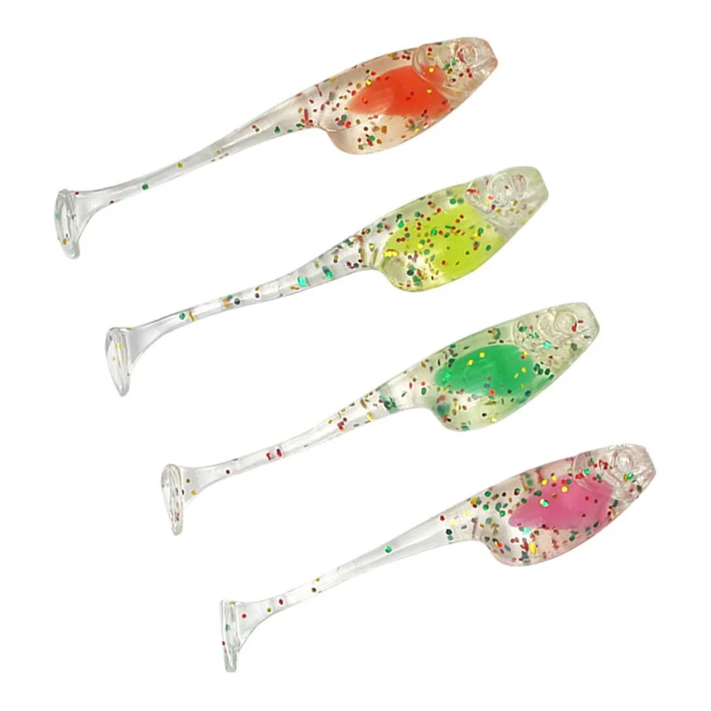 Señuelos de pesca swimbait silicona jigging gusano wobblers - imagen 4