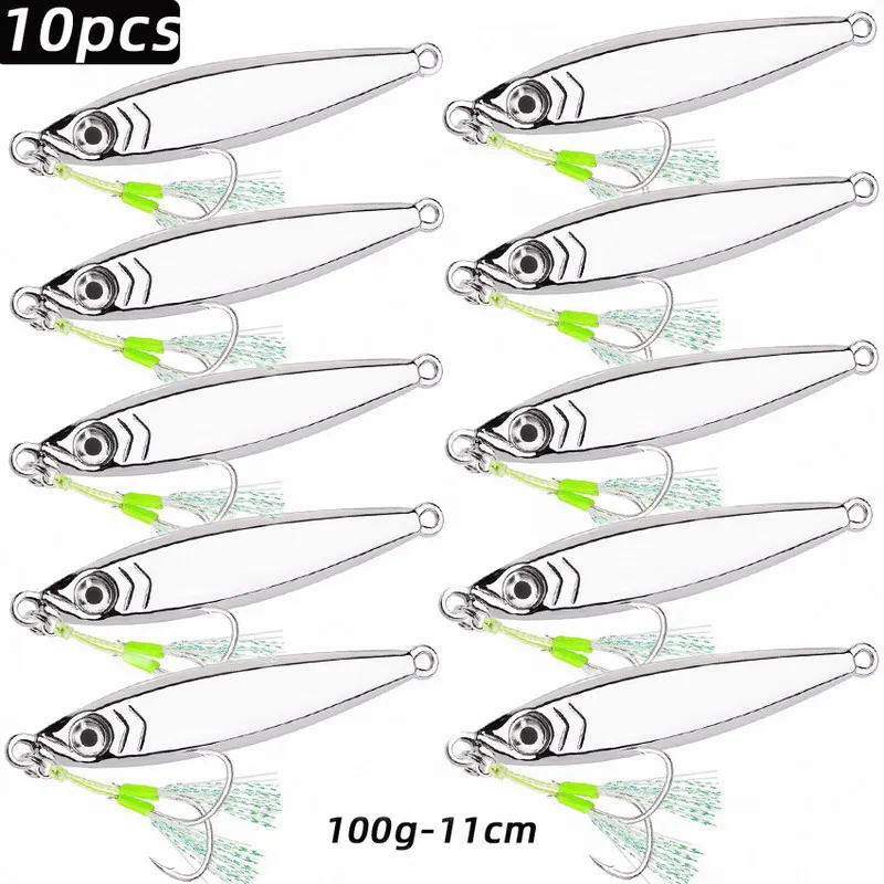10pcs-100g-With hook
