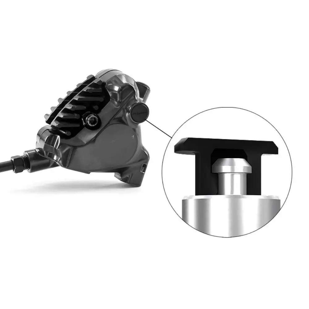 4 Uds nuevas tapas de boquilla de llenado de freno a prueba de polvo DIY reparación tapa de tornillo de purga cubierta antipolvo para engranajes de ciclismo Shimano - imagen 2