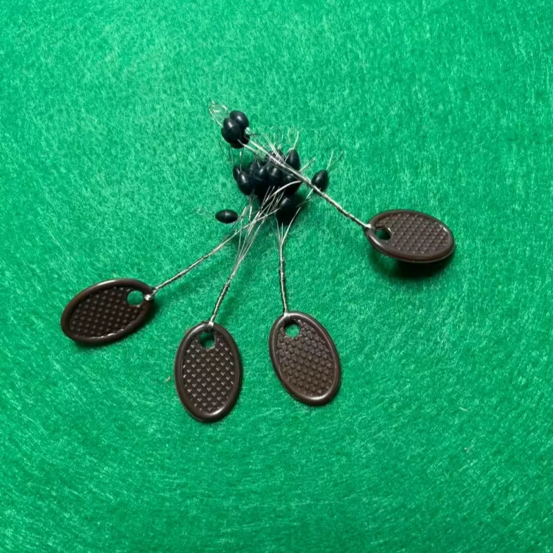 Topes de silicona ovalados para flotador de carpa - imagen 2