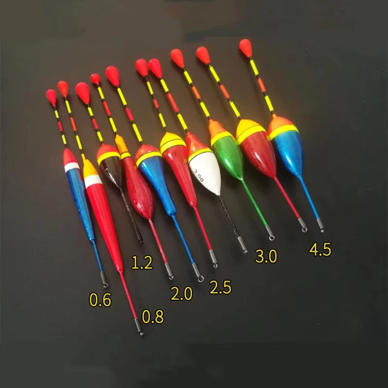 10 unids/lote promoción flotadores de pesca conjunto tamaño mixto Color espuma flotador boya Bobber para accesorios de pesca equipo de pesca aparejos de pesca - imagen 2