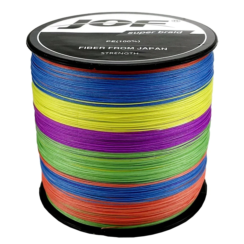 Línea de Pesca de Raid de PE trenzado, 300/500M, 12 hebras, multifilamento, cable principal duradero, arrastre máximo de 120LB para Pesca en el mar de agua salada - imagen 2