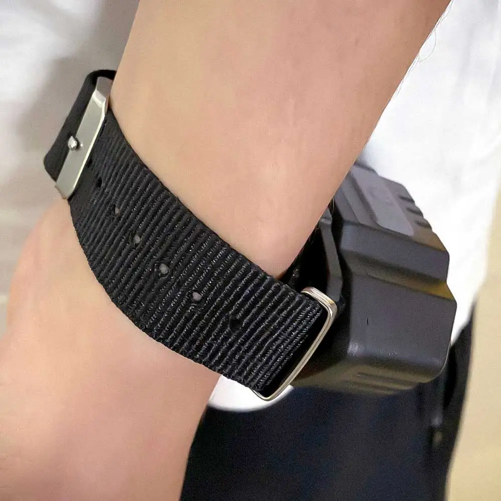 Accesorio de luz portátil para pulsera, accesorio de correa para ciclismo nocturno, correr, pescar, pulsera para reloj de pulsera - imagen 5