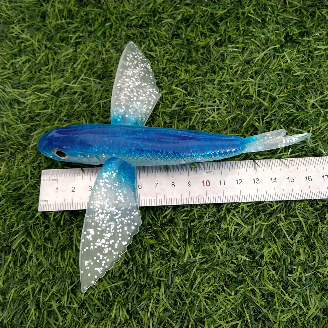 Swolfy, 1 unidad, 16cm, 63g, cebo blando para peces voladores grandes, un cebo blando de tamaño relativamente grande, adecuado para atrapar algunos peces grandes - imagen 5