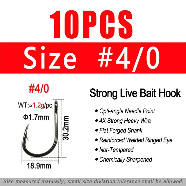 10PCS Size 4l0