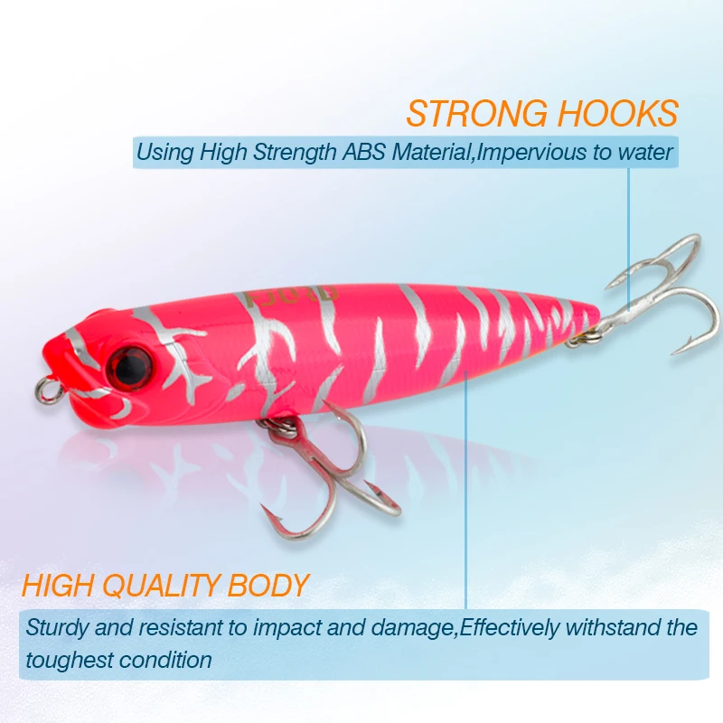 FJORD lápiz flotante 110mm 22g 85mm 10g Wobbler Topwater caminar perro cebo de agua salada Stickbait Lucio lubina señuelo de pesca aparejos - imagen 2