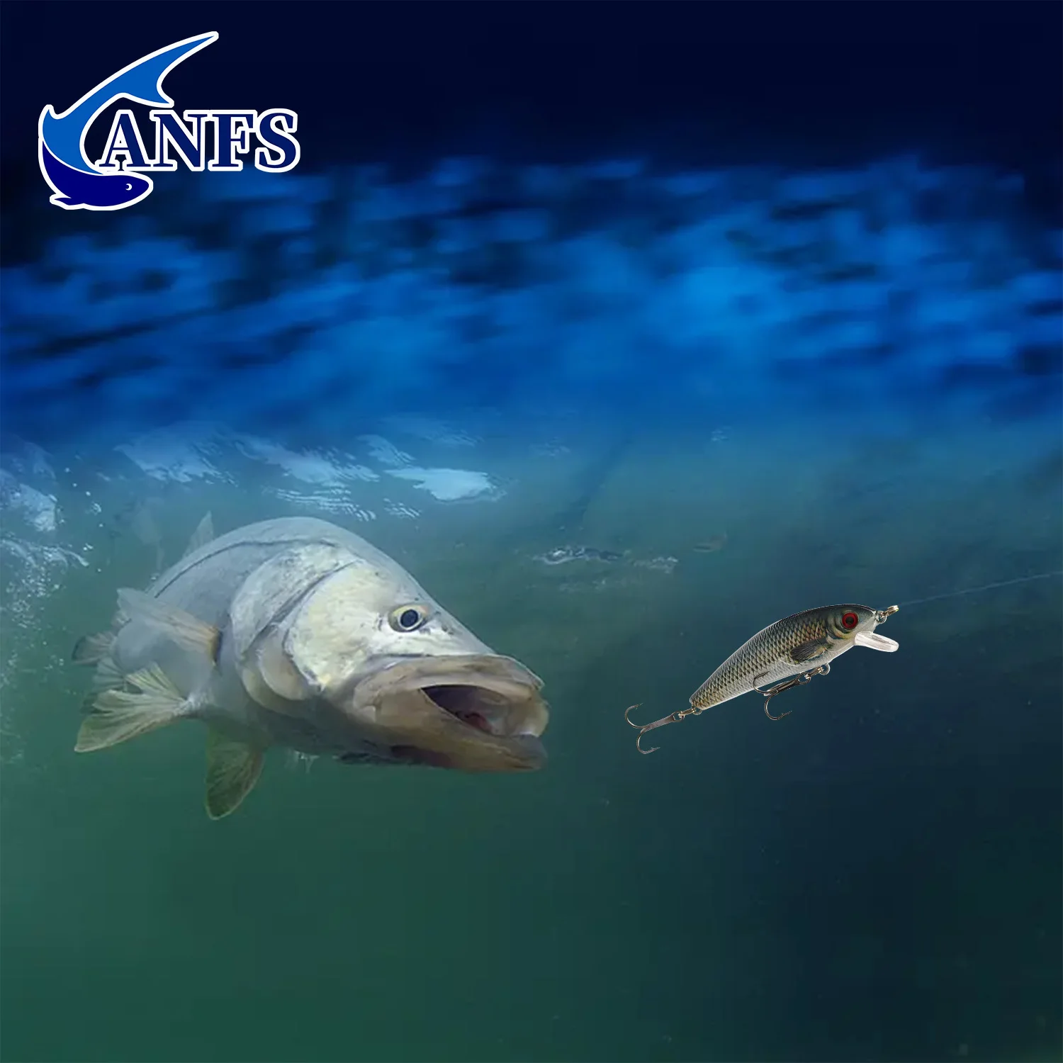ANFS Señuelo de pesca – Cebo artificial hundido tipo pececillo - imagen 4