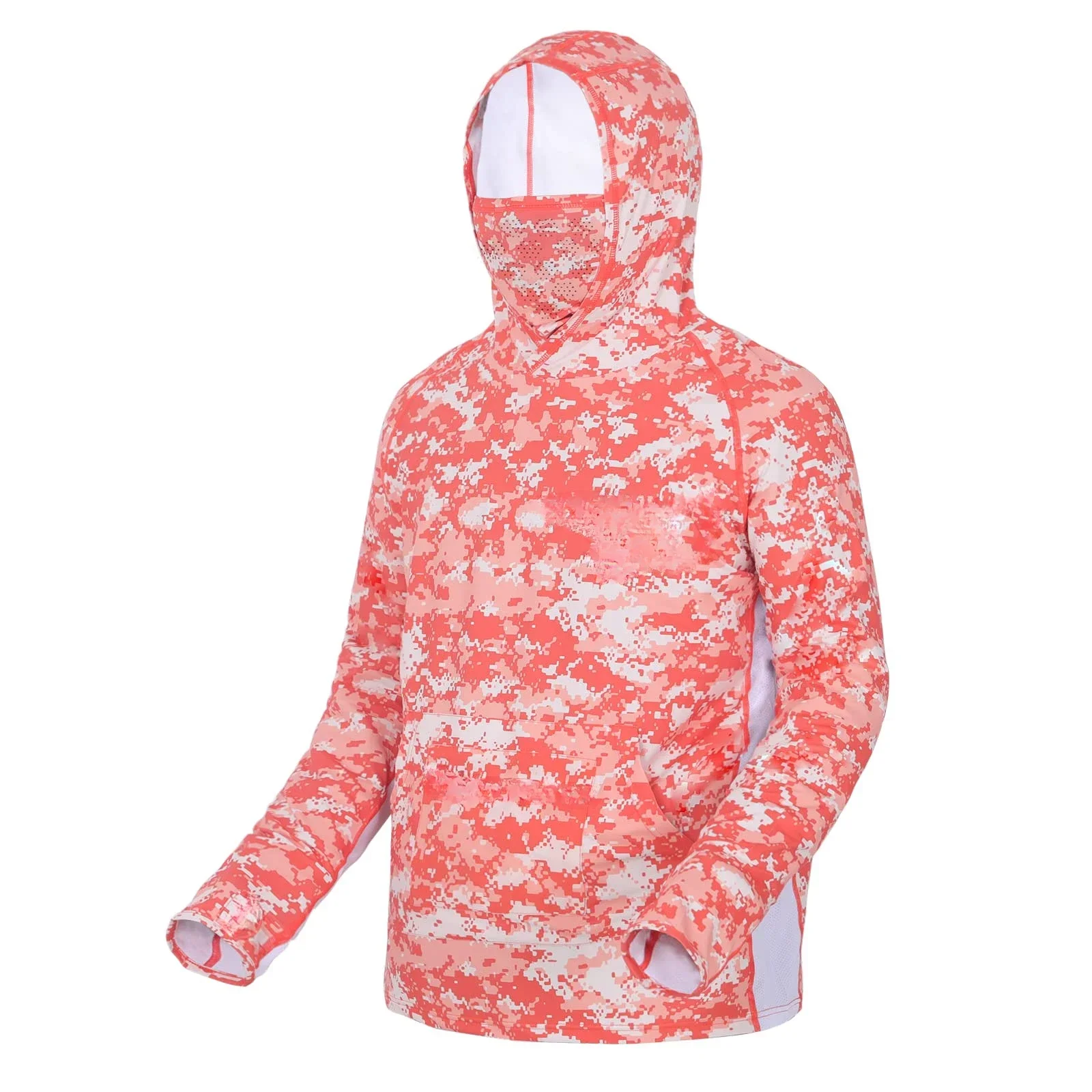 Ropa de protección solar para hombre y mujer, camisa ligera de pesca, Sudadera con capucha de manga larga para pesca y senderismo