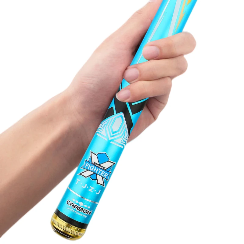 Caña de pescar superdura 28/19 Tune, ultraligera, versión grande, caña de mano, fuerte fuerza de cintura, carpa cruciana - imagen 2