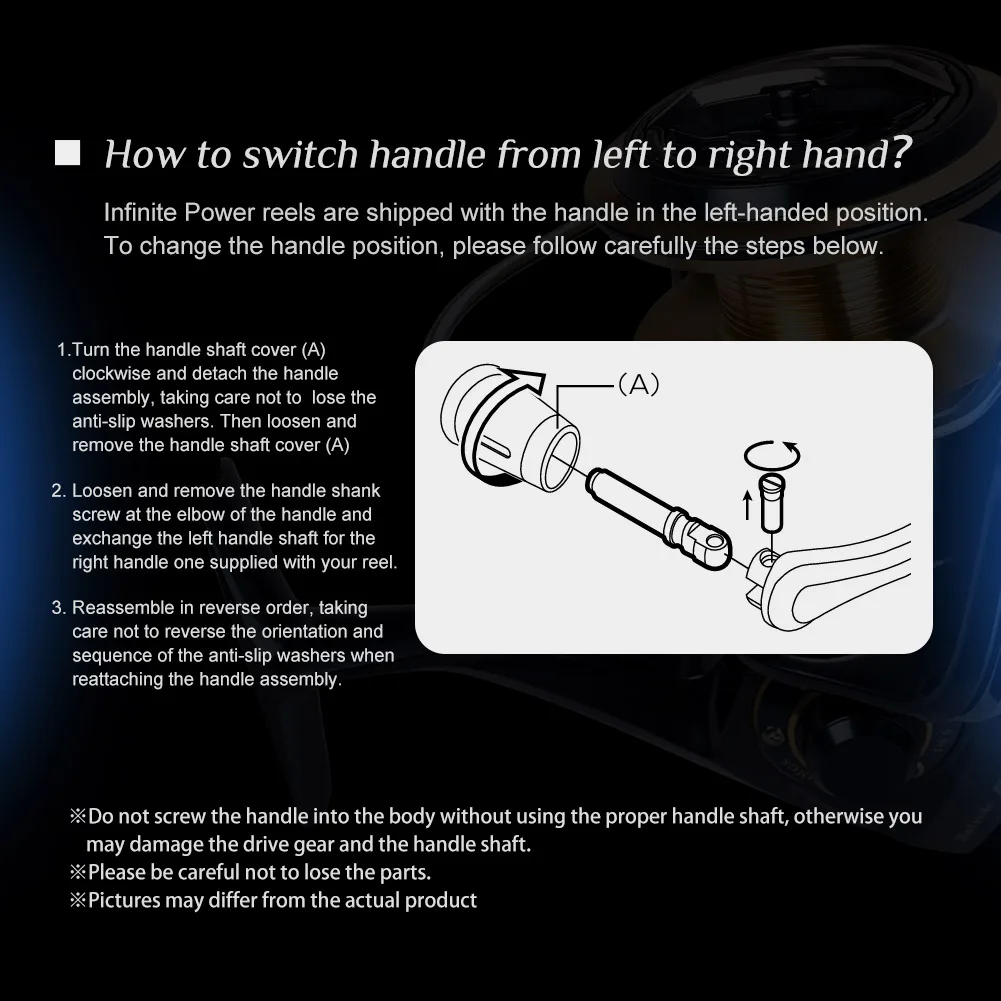 Carrete de pesca giratorio Noeby Infinite Power 5000H 8000H 10000H arrastre máximo de aluminio 20kg carretes de pesca de agua salada con cuerpo totalmente metálico - imagen 4