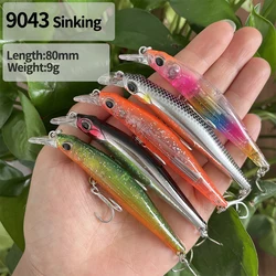 Señuelo Minnow hundido imantado para lucio y trucha