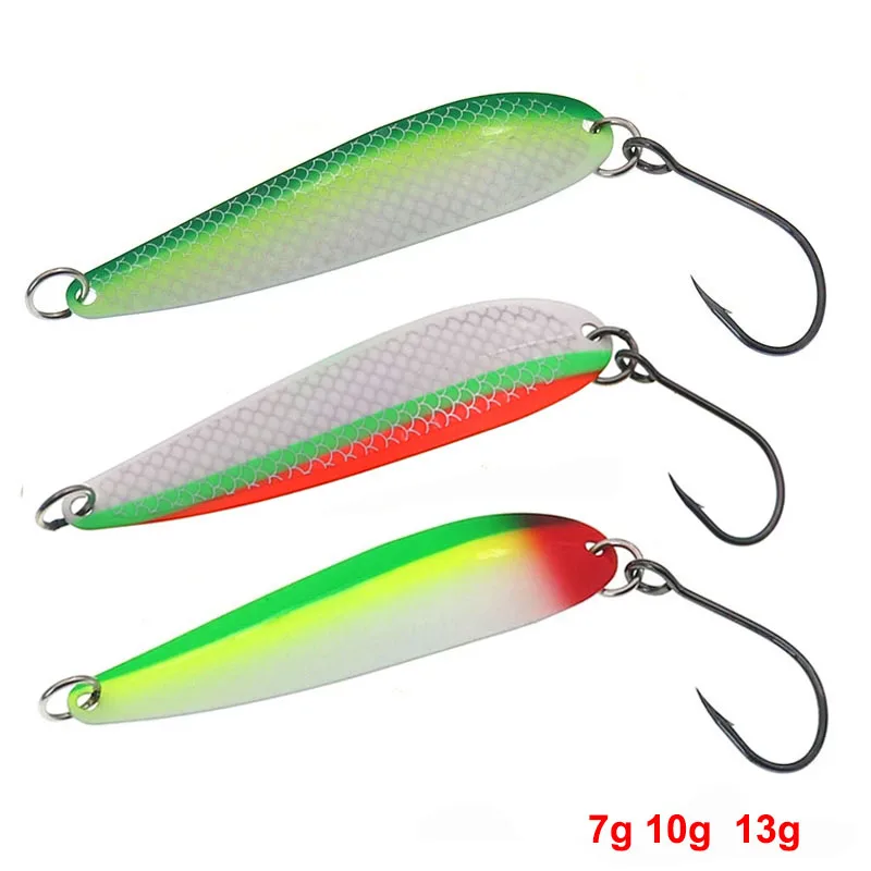 Spinner Metal giratorio – Señuelo de pesca natural - imagen 2