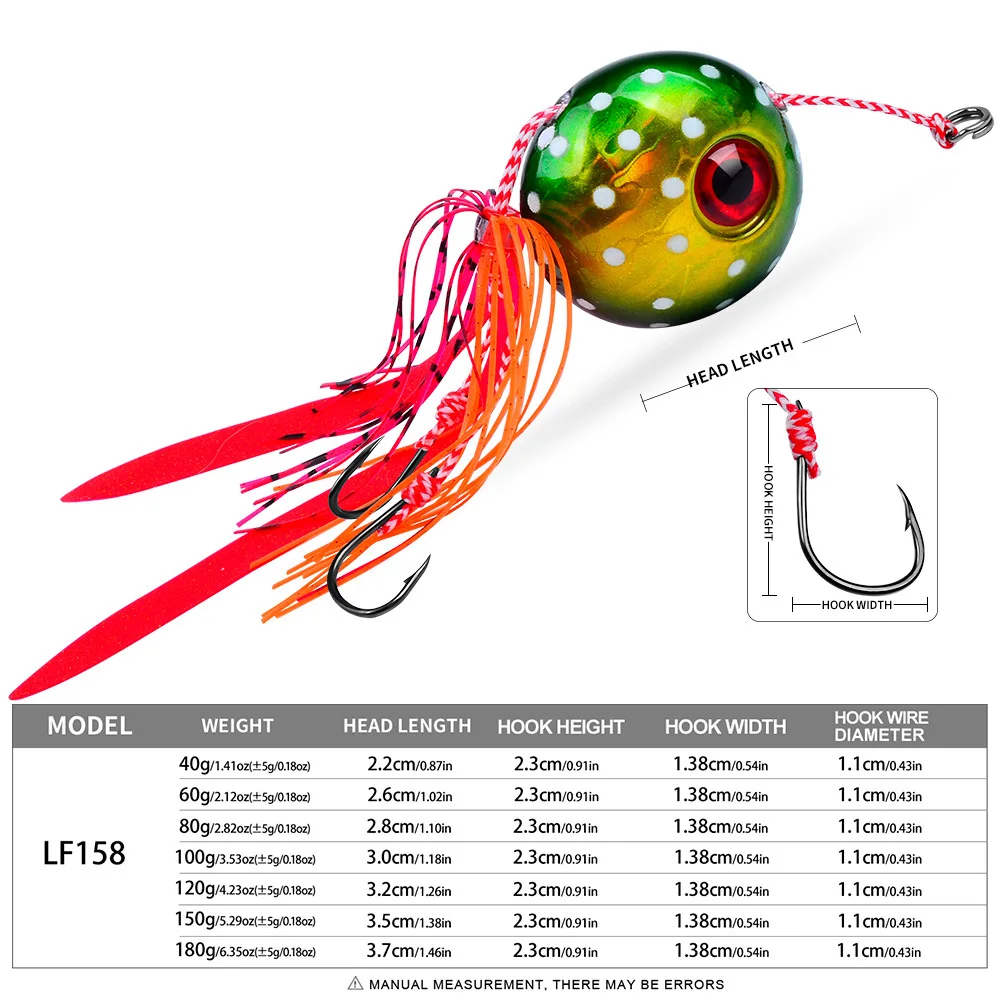 Inchiku-señuelo de Pesca Jig, Weights60-80g, cebo de Metal que se hunde, Peche, Jigging, luminoso, Isca, Pesca Artificial, señuelos de agua salada de mar - imagen 5