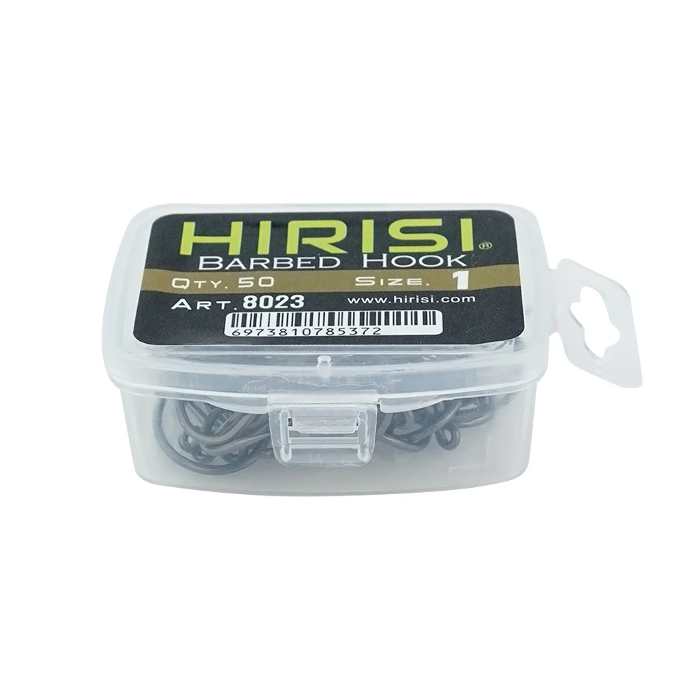 Anzuelos Hirisi 8023 con púas – Acero inoxidable y PTFE - imagen 5