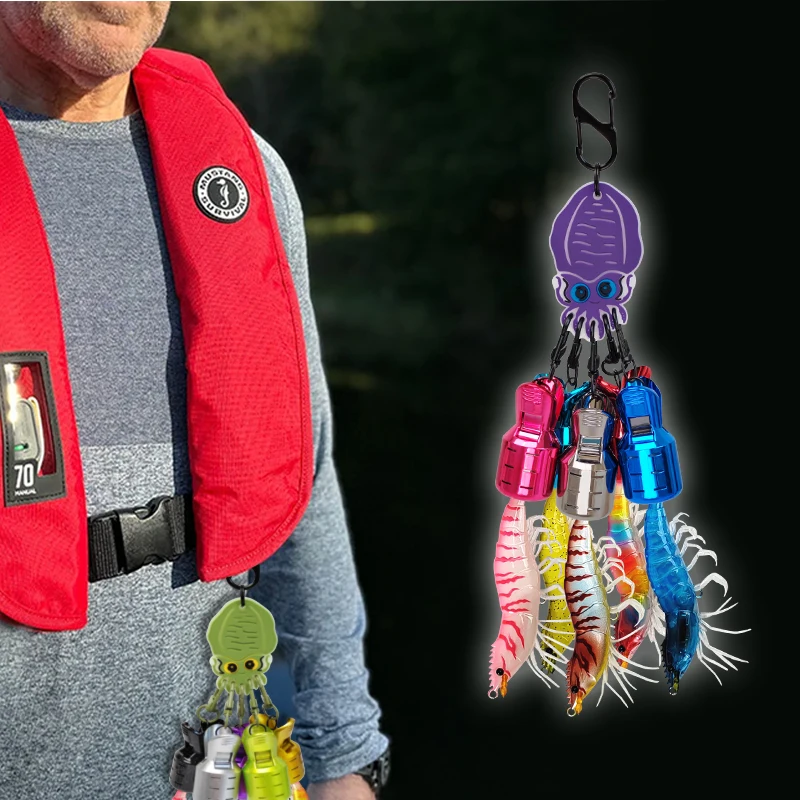 Cubiertas para anzuelos de calamar – Protectores de señuelos marinos - imagen 5