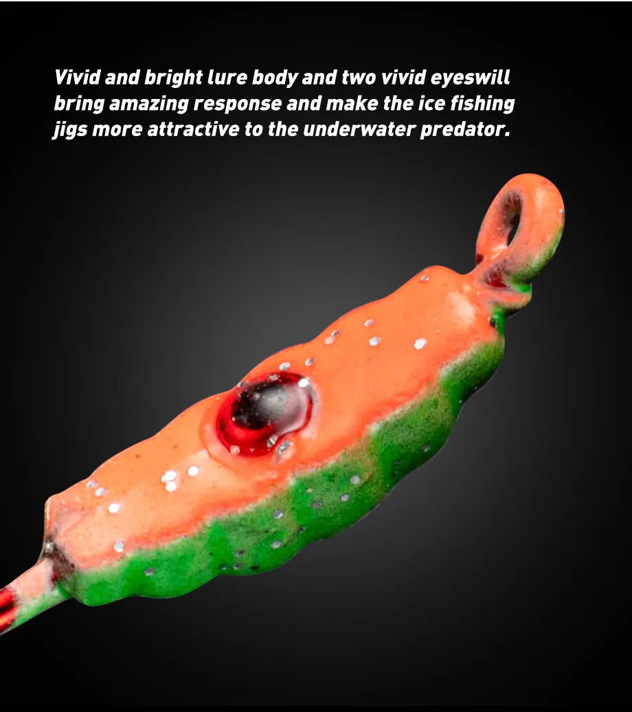 El diseño de señuelo de pesca vibrante y realista mejora la atracción submarina